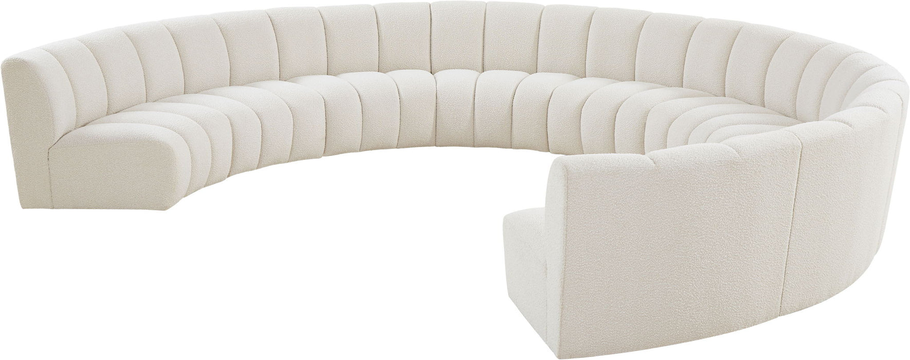 Infinity - 9 Piece Boucle Modular Sectional
