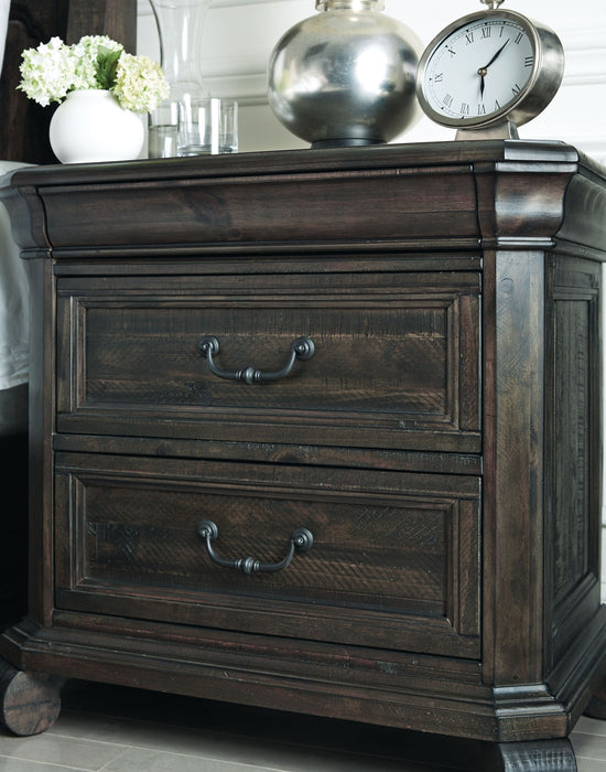 Bellamy - Drawer Nightstand - Peppercorn