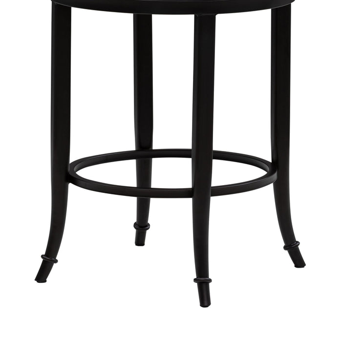 Telia - Upholstered Swivel Counter Height Barstool