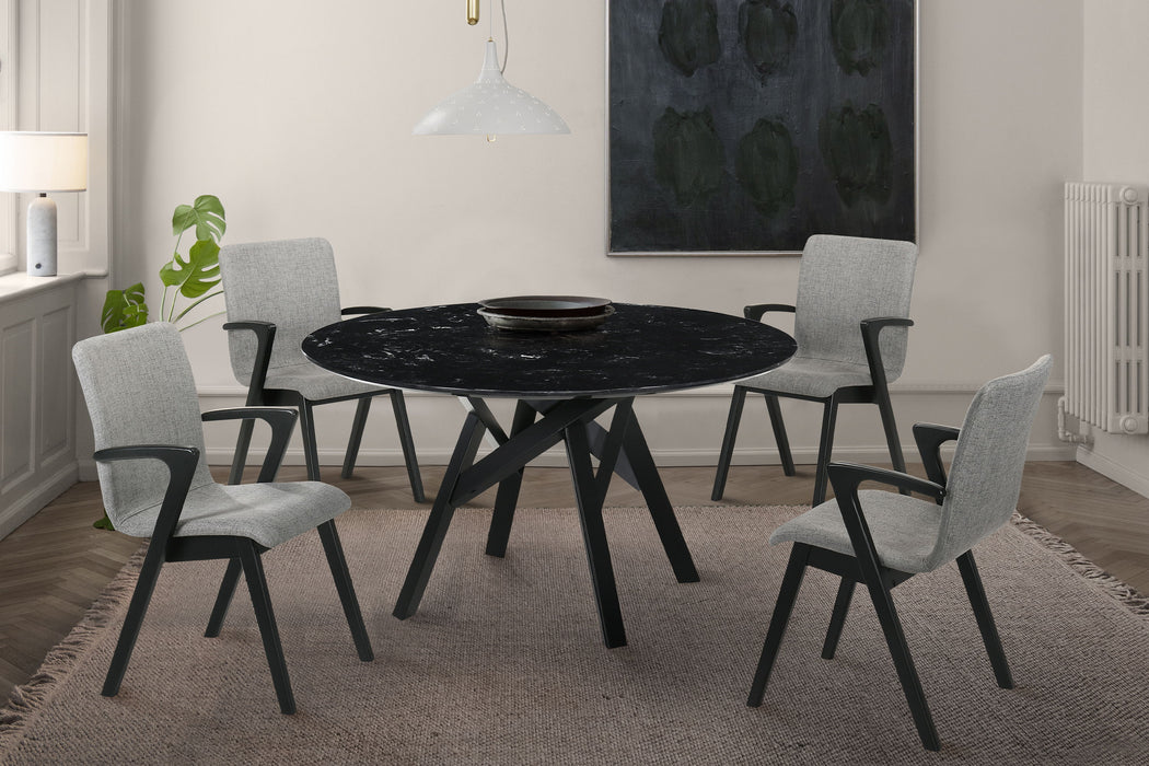 Venus - Round Mid-Century Modern Dining Table