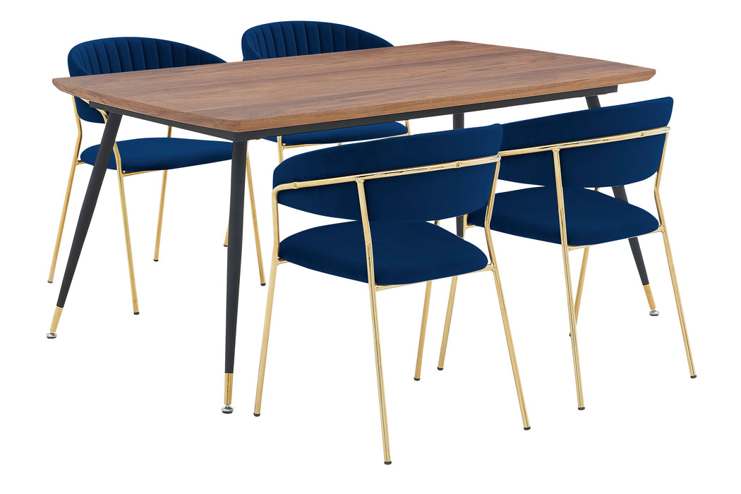 Messina And Nara - Rectangular Dining Set