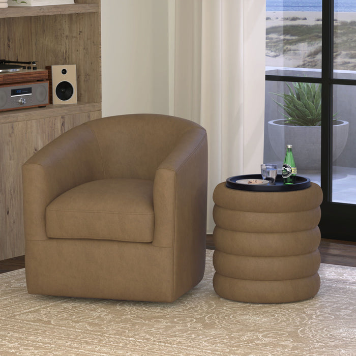 Zuri - Storage Ottoman - Mocha