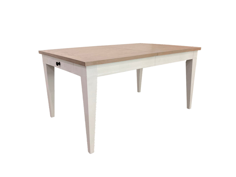 Americana Modern Dining - Rectangular Dining Table With Extensions - Cotton