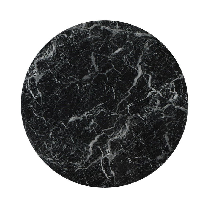 Hollis - Dining Table With Engineered Stone Top - Engineered Stone