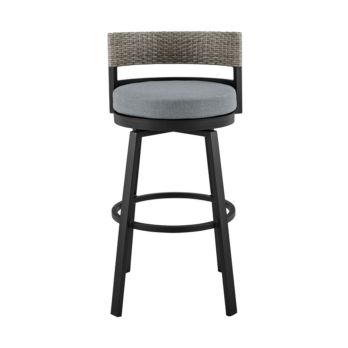 Encinitas - Outdoor Patio Counter Height Swivel Bar Stool Set