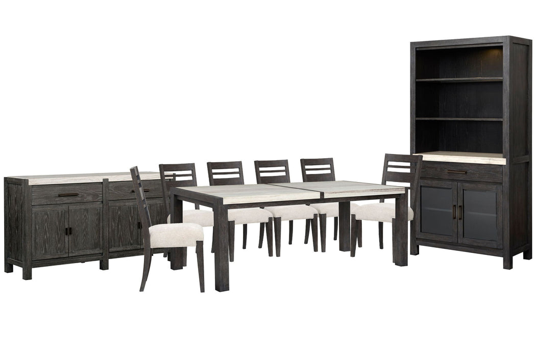 Plum Creek - 9 Piece Rectangular Dining Table Set