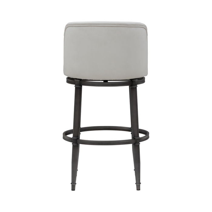 Eunice - Faux Leather Upholstered Swivel Barstool