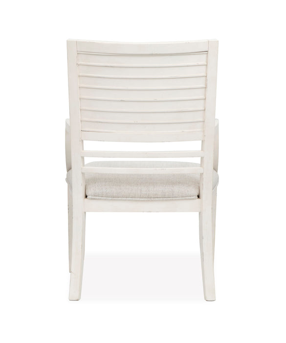 Echo Isles - Upholstered Arm Chair (Set of 2) - Sea Pearl And Driftwood