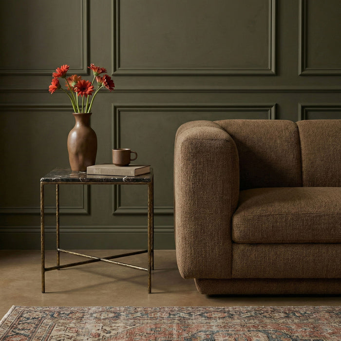 Valen - Marble And Iron Table