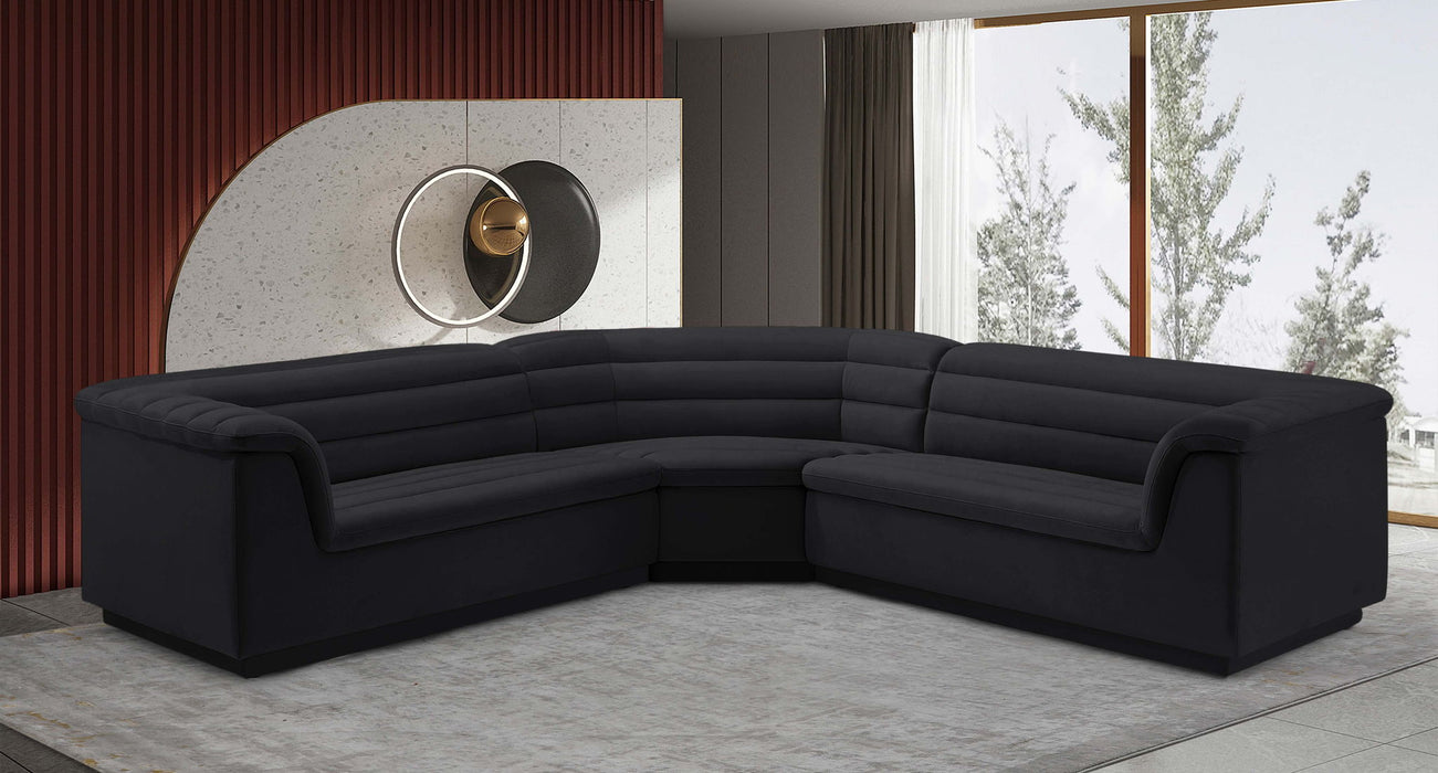 Cascade - Velvet Modular Sectional