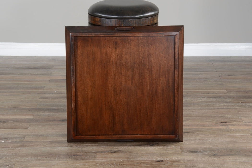Santa Fe - Ottoman Tray - Dark Chocolate