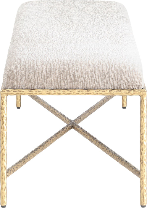 Valley - Bench With Gold Frame