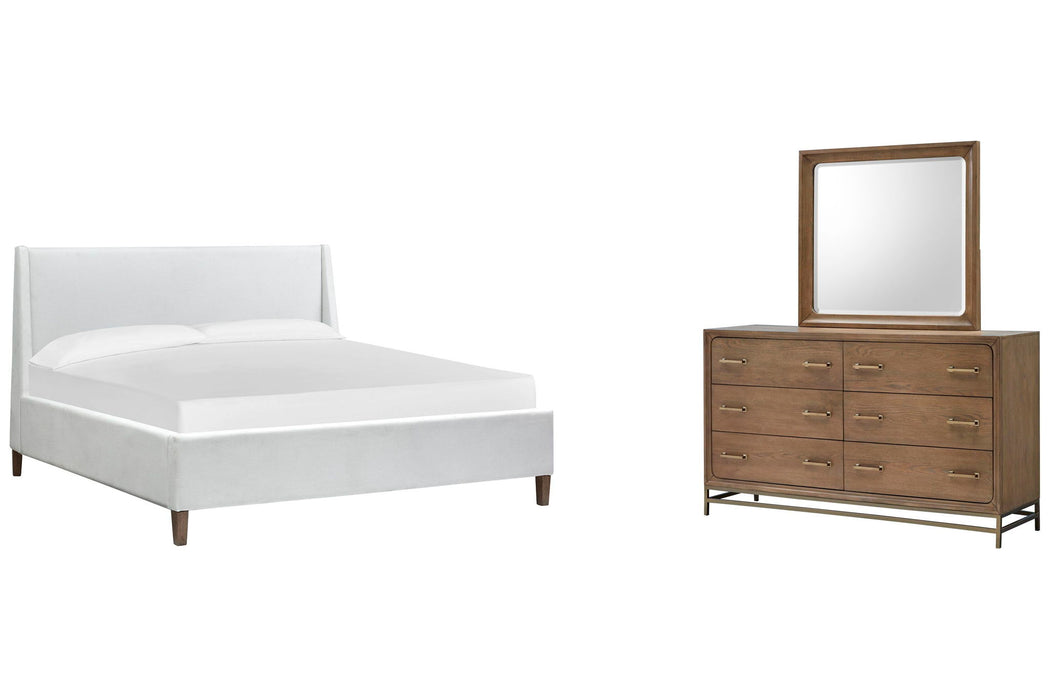 Lindon - Upholstered Island Bed Set