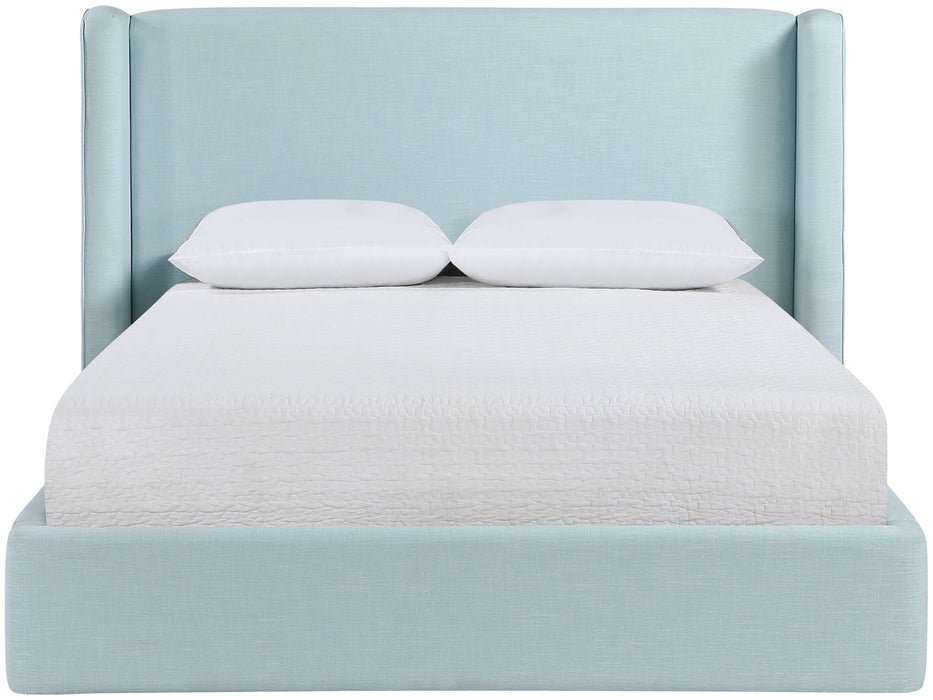 Kendall - Linen Textured Fabric Upholstered Bed