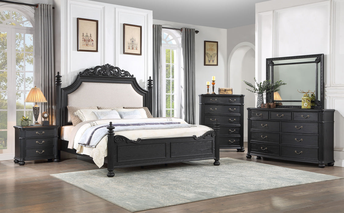 Kingsbury - Nightstand - Black