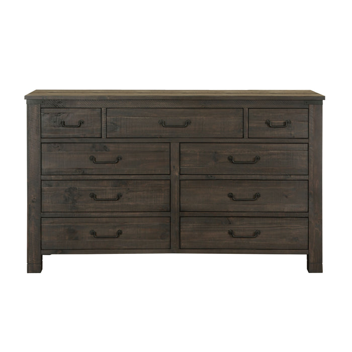 Abington - Drawer Dresser - Weathered Charcoal