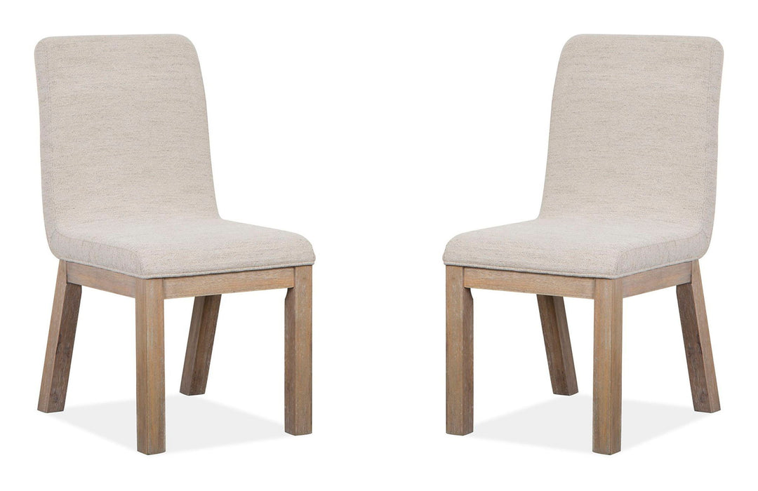 Ainsley - Upholstered Host Side Chair (Set of 2) - Cerused Khaki