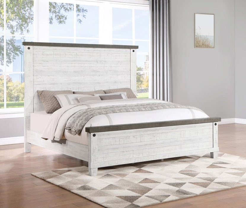 Lilith - Wood Panel Bed