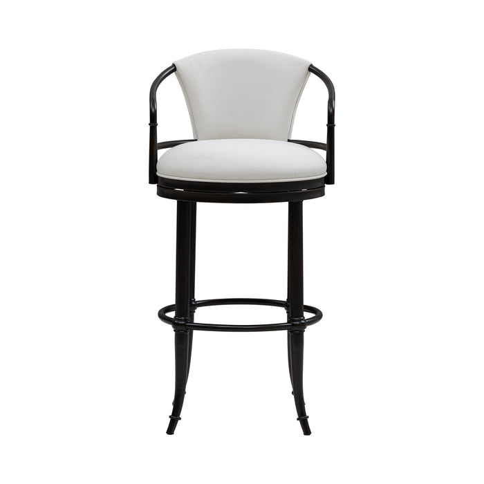 Otis - Upholstered Swivel Bar Height Barstool