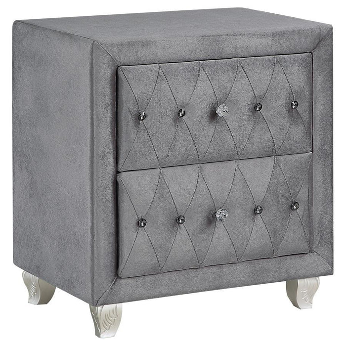 Deanna - 2-drawer Rectangular Nightstand