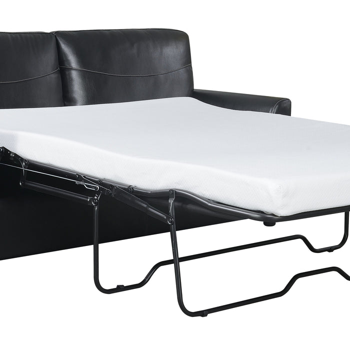 Slumber - Sleeper-Gel Foam Mattrss - Black - Fabric