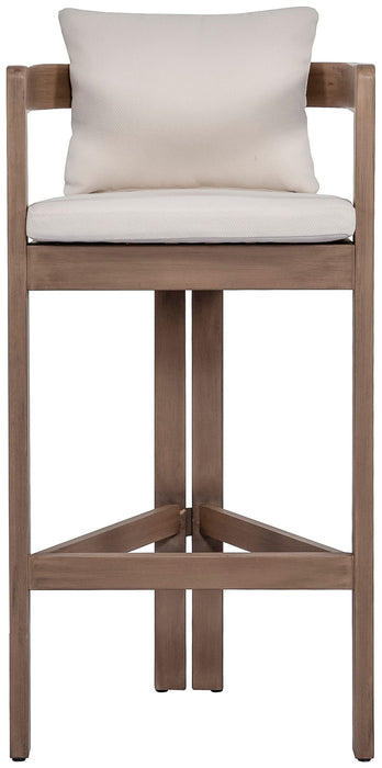 Newport - Water Resistant Fabric Upholstered Outdoor Patio Bar Stool