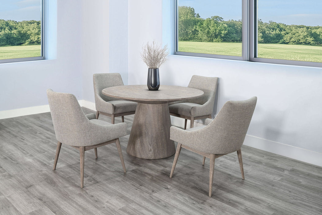 Round Dining Table - Wheat