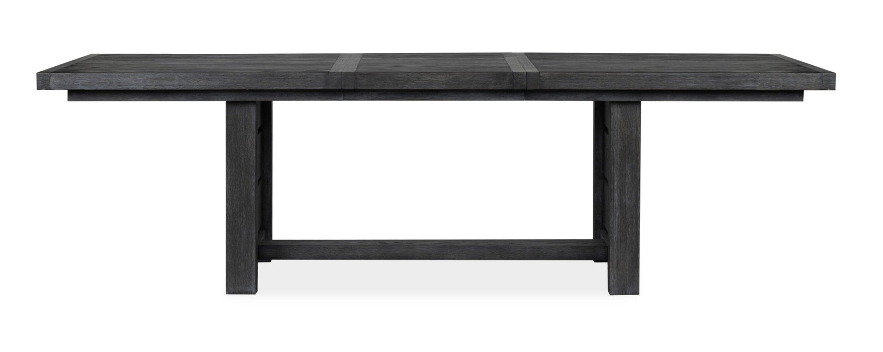 Plum Creek - 6 Piece Extendable Trestle Dining Table Set