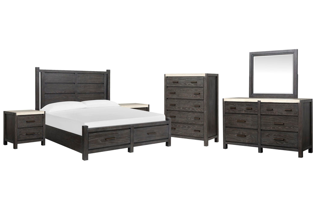 Plum Creek - Panel Storage Bedroom Set