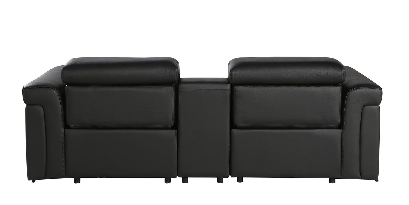 1126 - 3-Piece Modular Power Reclining Loveseat In With 2 Power Recliners & Power Headrests