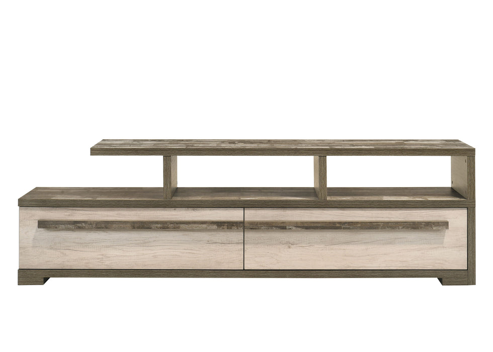 Patterson - TV Stand - Weathered White