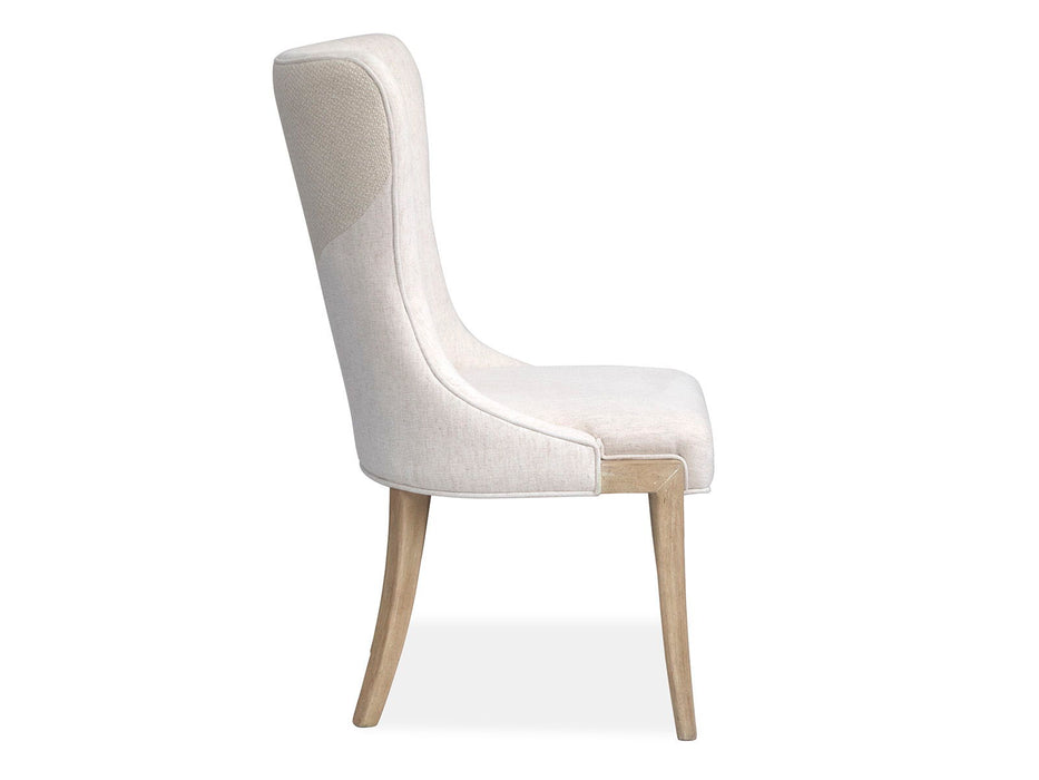 Sunset Cove - Upholstered Host Chair (Set of 2) - Sanibel Brown