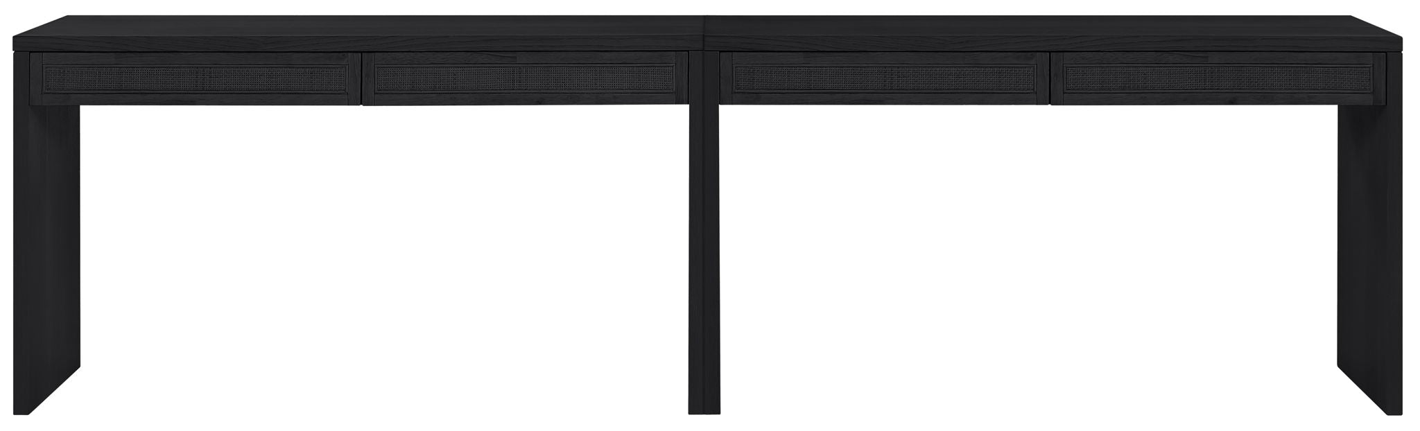 Avro - Solid Wood And Oak Veneer Desk