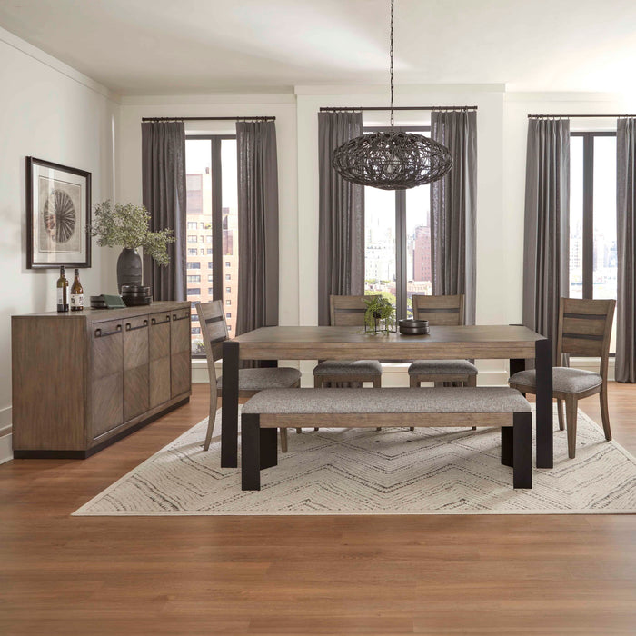 Cedar Fork - Dining Bench - Smoked Arabica