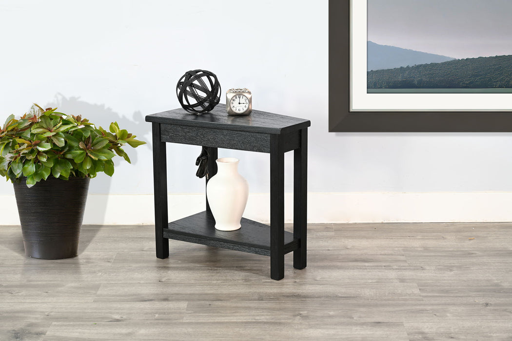 Chair Side Table With Power Strip