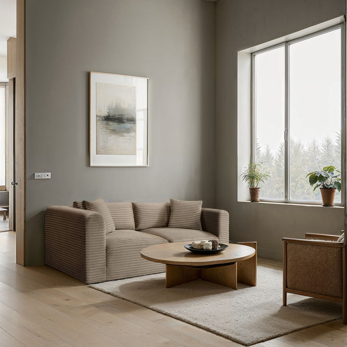 Shaggy - Fabric 2 Seat Modular Sofa