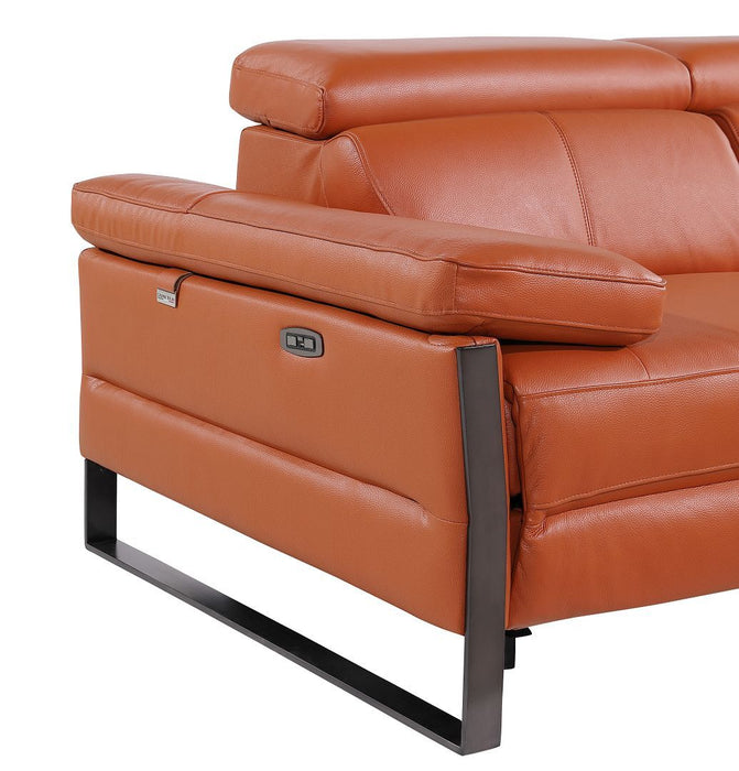 1246 - Modular Power Triple Reclining Triple Console Sofa With Power Reclining Headrests