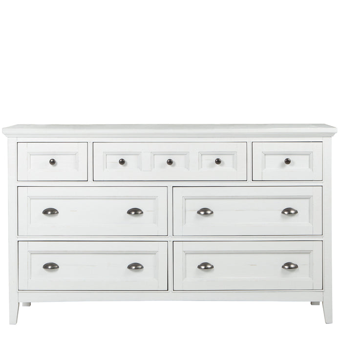 Heron Cove - Drawer Dresser - Chalk White