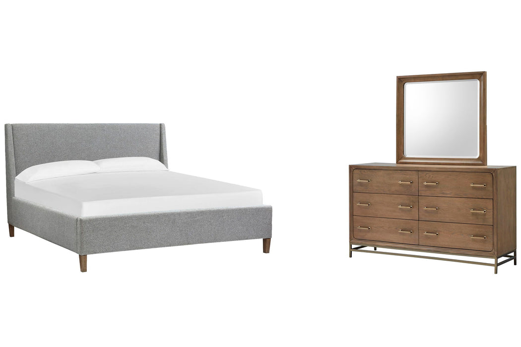 Lindon - Upholstered Island Bed Set