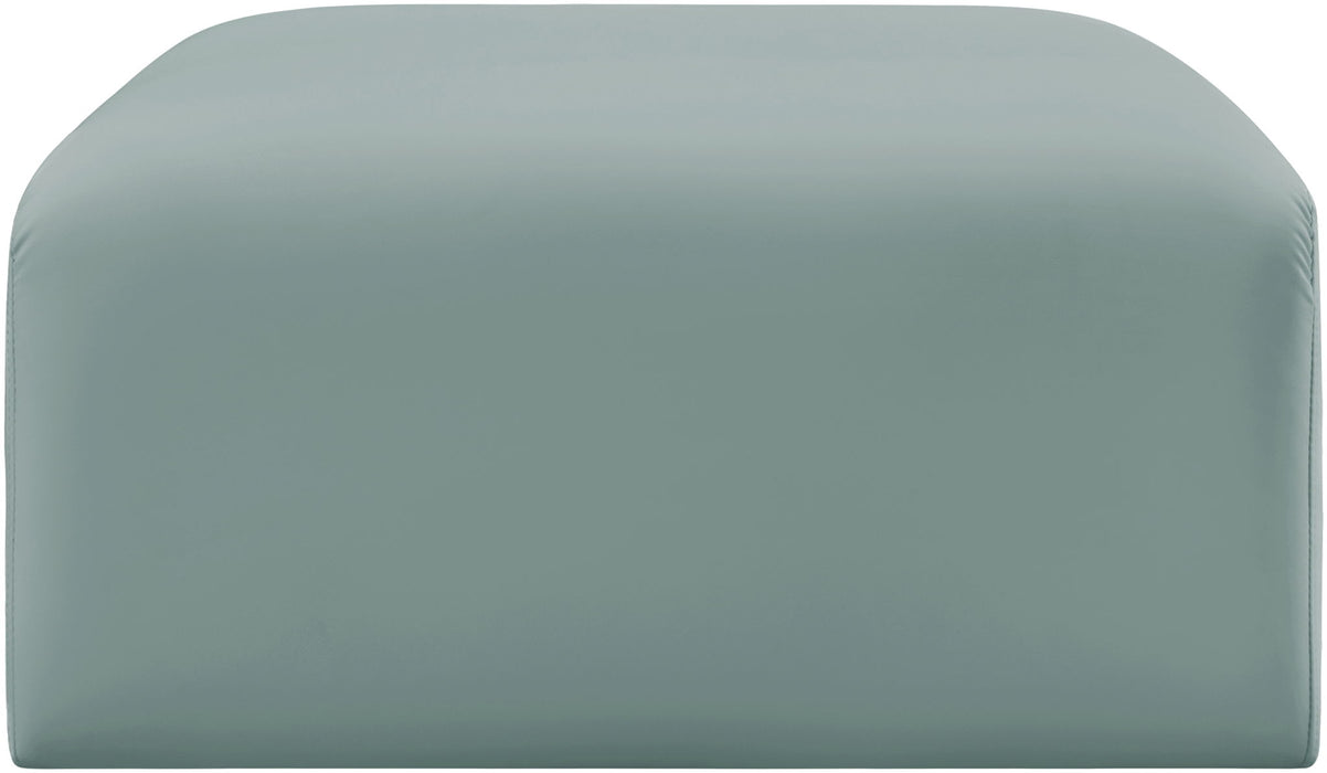 Arc - Faux Leather Ottoman