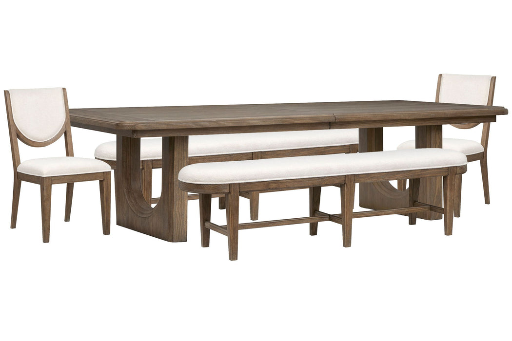 Westbourne - Extendable Trestle Dining Table Set