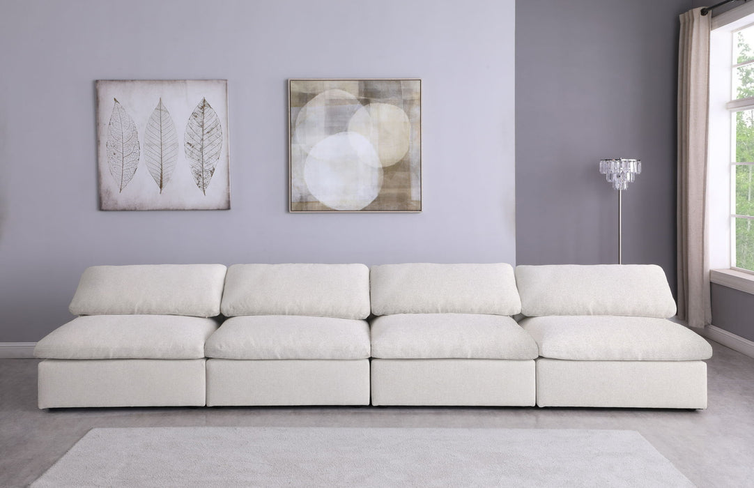 Serene - Modular Armless 4 Seat Sofa