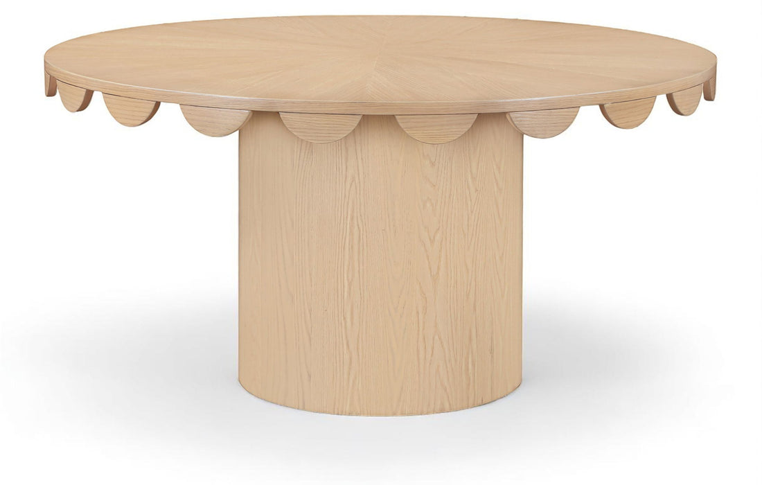 Dahlia - Oak Veneer Dining Table