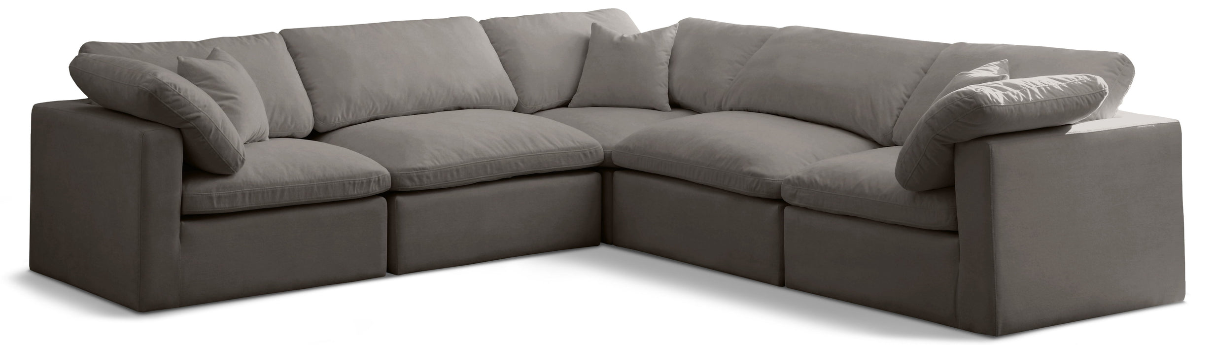 Plush - 5 Piece Modular Sectional