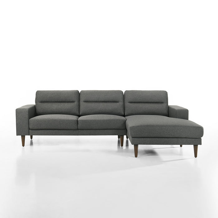 Vale - 2 Piece Chaise Sectional - Gray