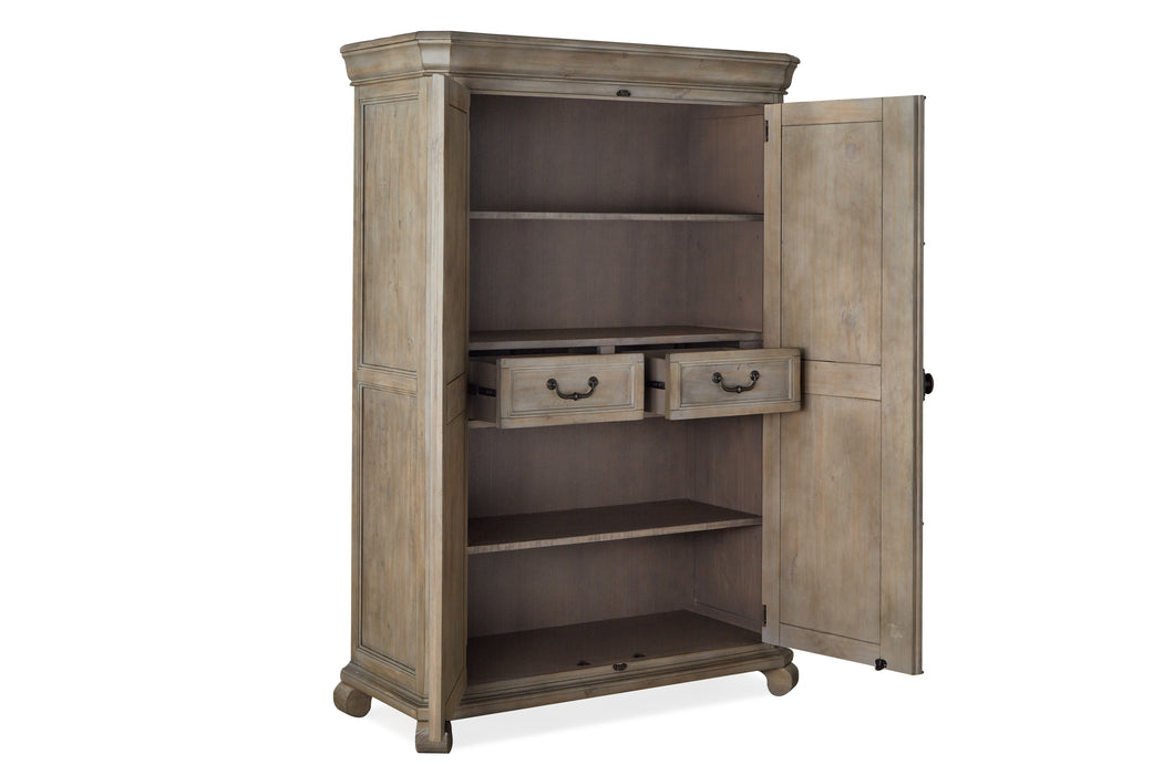 Tinley Park - Door Chest - Dove Tail Grey