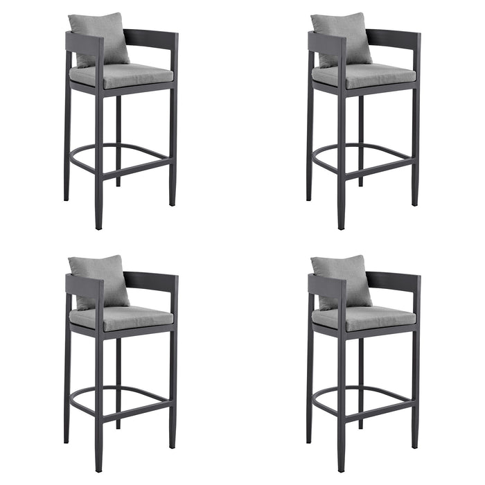 Menorca - Outdoor Patio Counter Height Bar Stool Set