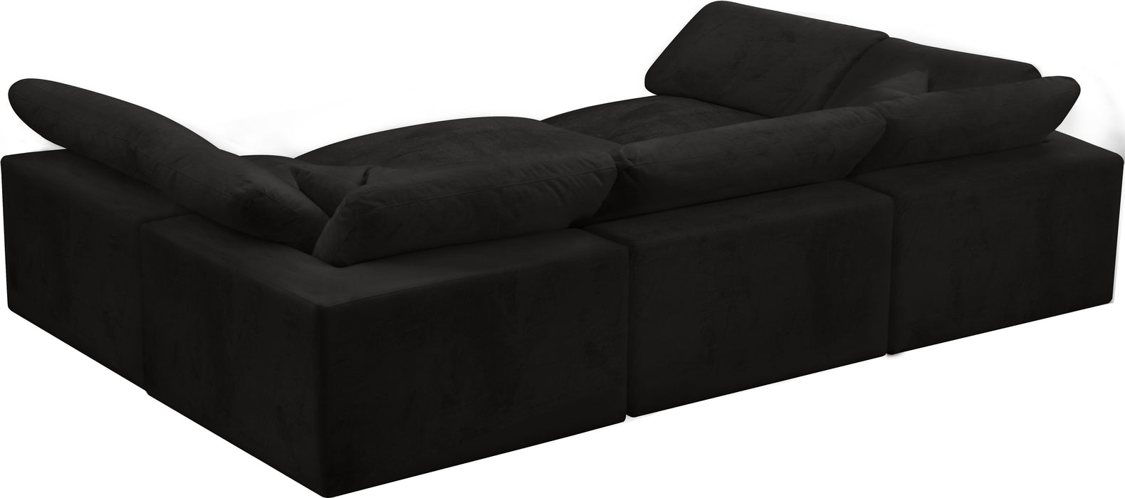 Cozy - Modular Sectional Cloud - Black