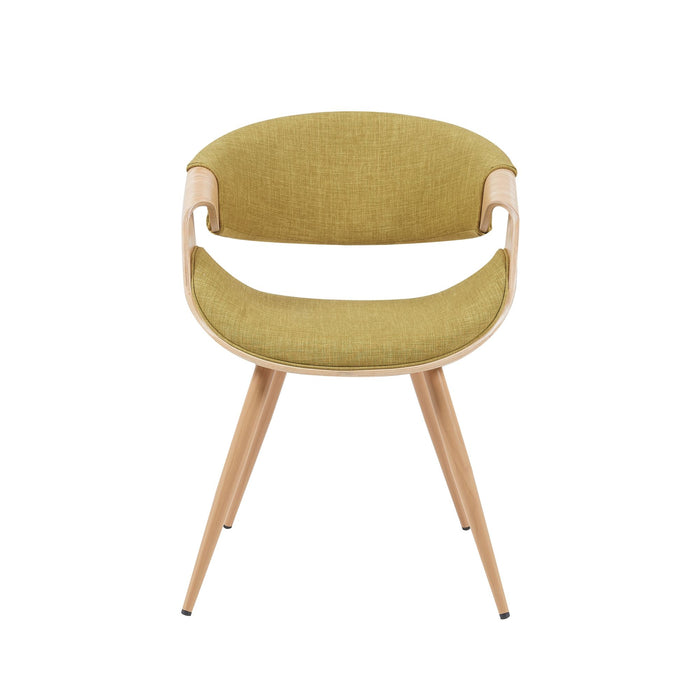 Butterfly - Upholstered Dining Chair - Brown Oak