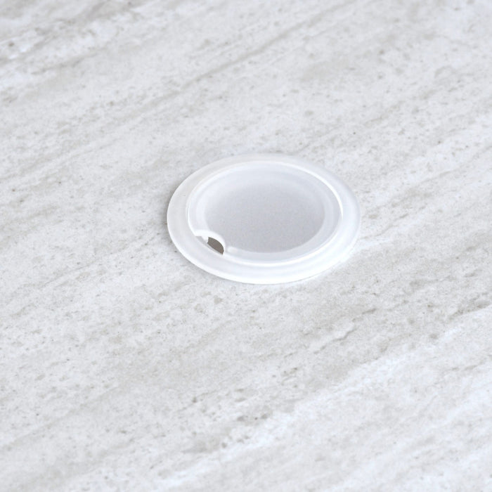 Driftbay - Outdoor Oval Dining Table - White / Natural